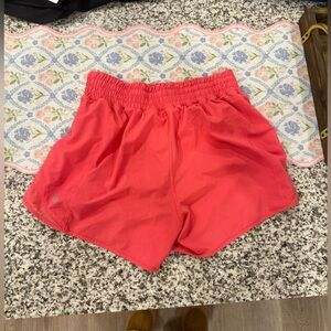 lululemon athletica Coral Athletic Elastic-Waist Shorts